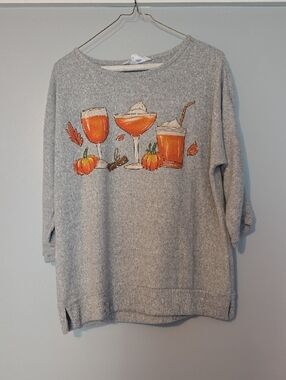 Pumpkin Crewneck Sweater